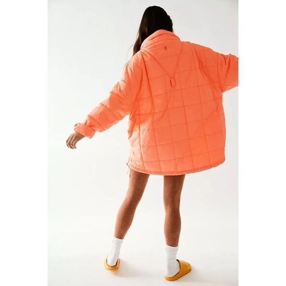 NWT People Riley Recycled Popover Packable Puffer Size M - Picture 2 of 10